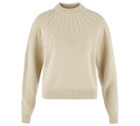 Fjällräven - Women's Övik Solid Jacquard Knit - Pullover di lana XS beige