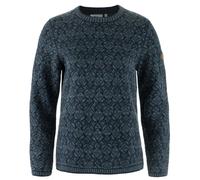 Fjällräven - Women's Snow Round Neck Sweater - Pullover di lana L blu