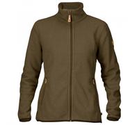 Fjällräven Stina Fleece W Felpa, Donna, Dark Olive, XS