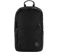 Fjällräven zaino per il tempo libero con scomparto per laptop Räven 20 Backpack Black - Black nero