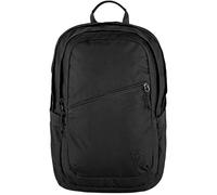 Fjällräven zaino per il tempo libero con scomparto per laptop Räven 28 Backpack Black - Black nero