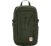 Fjällräven zaino per il tempo libero con scomparto per laptop Skule 24 Backpack Deep Forest verde scuro