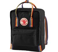Fjällräven Zaino Casual, Modello Arcobaleno Nero