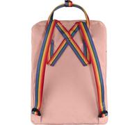 Fjällräven zaino per il tempo libero Kånken Kånken Rainbow 16L Chalk Rose - Rainbow rosa antico