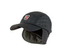 Fjall Raven - Berretto caldo con protezione per le orecchie - Expedition Lätt Cap Black in Poliestere Riciclato - Taglia S\/M - Nero
