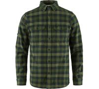 Fjall Raven - Camicia in cotone biologico - Skog Shirt M Deep Forest Laurel Green per Uomo in Cotone - Taglia S - Verde