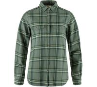 Camicia Fjällräven Övik Heavy Flannel manica lunga verde patina donna - S