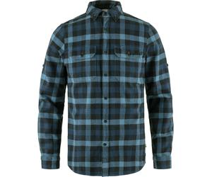 Fjall Raven - Camicia in cotone organico - Skog Shirt M Indigo Blue Dark Navy per Uomo in Cotone - Taglia XS
