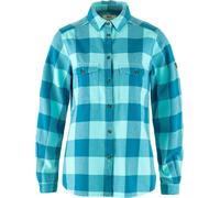 FJALLRAVEN Ovik Heavy Flannel Shirt W - Donna - Blu - Taglia M- modello 2026