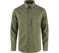 Fjall Raven - Camicia stretch - Abisko Trail Shirt LS M Green per Uomo - Taglia S - Kaki