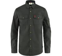 Fjällräven Singi Trekking Shirt Ls M T-shirt A Manica Lunga, Uomo, Dark Grey, S