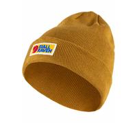 Fjall Raven - Cappello a revers - Vardag Classic Beanie Acorn per Uomo in Poliestere Riciclato - Giallo