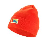 Fjall Raven - Cappello a revers - Vardag Classic Beanie Flame Orange per Uomo in Poliestere Riciclato - Arancione