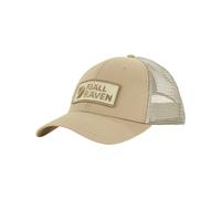Fjall Raven - Cappello con visiera curva resistente G-1000® Eco al vento e all'acqua per escursionismo - Fjällräven Långtradarkeps Fossil in Cotone - Taglia S/M - Beige