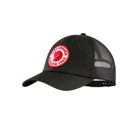Fjall Raven - Cappello trucker resistente G-1000® Eco al vento e all'acqua per escursionismo - 1960 Logo Långtradarkeps Black in Cotone - Taglia L/XL - Nero