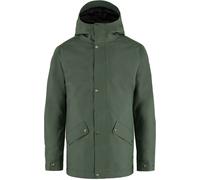 Fjall Raven - Giacca 3-in-1 calda ed impermeabile - Visby 3 in 1 Jacket M Deep Forest per Uomo in Pelle - Taglia L - Verde