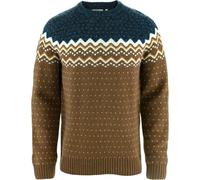 Maglione da uomo Fjällräven Övik Knit Sweater M Taglia: L / Colore: marrone