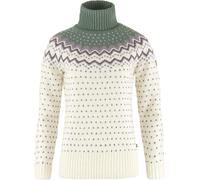 Fjällräven - Women's Övik Knit Roller Neck - Pullover di lana L bianco