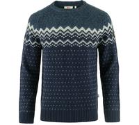 Fjall Raven - Maglione in lana - Övik Knit Sweater M Dark Navy Mountain Blue per Uomo - Taglia M - Blu navy
