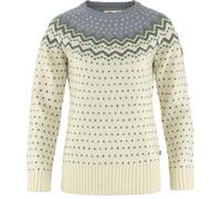 Fjall Raven - Maglione in lana - Övik Knit Sweater W Chalk White Flint Grey per Donne - Taglia S - Bianco