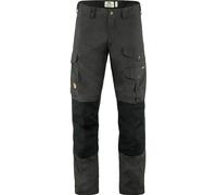 Fjall Raven - Pantalone robusto idrorepellente - Barents Pro Trousers M Dark Grey Black per Uomo - Taglia S/M - Grigio