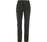 Fjall Raven - Pantalone versatile stretch - Abisko Winter Stretch Trousers W Black in Pelle - Taglia XS/S - Nero