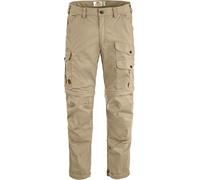 Fjall Raven - Pantaloni da escursionismo leggeri e resistenti - Vidda Pro Lite Zip Off Trousers M Fossil per Uomo in Cotone - Taglia XS/S - Beige