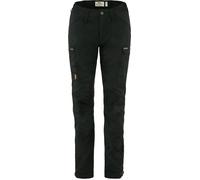 Fjall Raven - Pantaloni da trekking - Kaipak Trousers Curved W Black per Donne - Taglia 34 EU - Nero