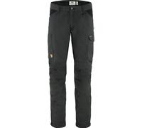 Fjall Raven - Pantaloni da trekking - Kaipak Trousers M Dark Grey - Black per Uomo - Taglia 48 EU - Grigio