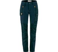 Pantaloni da donna Fjällräven Nikka Trousers Curved W Taglia: S / Colore: blu scuro