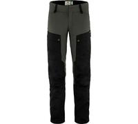 Fjall Raven - Pantaloni da trekking rinforzati - Keb Trousers M Black-Stone Grey per Uomo - Taglia XL - Grigio