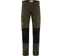 Fjall Raven - Pantaloni da trekking robusti - Vidda Pro Trousers M Dark Olive Black per Uomo - Taglia L-XL - Kaki