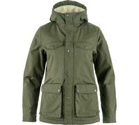 Fjall Raven - Parka foderata in pile - Greenland Winter Jacket W Laurel Green per Donne - Taglia M - Verde