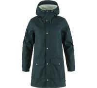 Fjall Raven - Parka foderato in pile - Greenland Winter Parka W Dark Navy per Donne - Taglia L - Blu navy