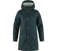 Fjall Raven - Parka foderato in pile - Greenland Winter Parka W Dark Navy per Donne - Taglia M - Blu navy