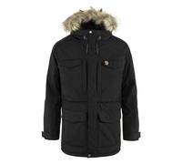 Giacca con cappuccio Fjällräven Nuuk Parka nero - M