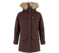 Fjall Raven - Parka impermeabile e traspirante - Nuuk Parka W Black Oak per Donne - Taglia S - Marrone
