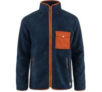 Fjallraven 84158-560-215 Vardag Pile Fleece M/Vardag Pile Fleece M Maglia Lunga Uomo Navy-Autumn Leaf Taglia L