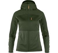 Fjall Raven - Pile con cappuccio leggera - Abisko Trail Fleece W Deep Forest - Taglia M - Verde