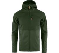 Fjall Raven - Pile da escursionismo da uomo - Abisko Trail Fleece M Deep Forest - Taglia L - Verde