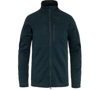 Fjall Raven - Pile leggera con zip - Abisko Lite Fleece Jacket M Dark Navy per Uomo - Taglia L - Blu navy