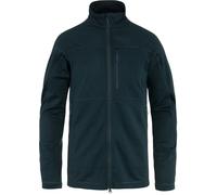 Fjall Raven - Pile leggera con zip - Abisko Lite Fleece Jacket M Dark Navy per Uomo - Taglia S - Blu navy