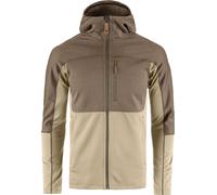 FJALLRAVEN Abisko Trail Fleece - Uomo - Grigio / Beige - Taglia L- modello 2026