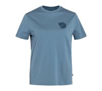 Fjall Raven - T-shirt donna a maniche corte - Fox Boxy Logo Tee W Dawn Blue per Donne in Cotone - Taglia XS