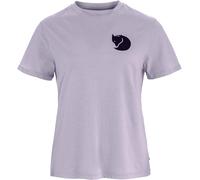 Fjall Raven - T-shirt urbana in cotone biologico - Fox Boxy Logo Tee W Lavender Mist per Donne in Cotone - Taglia M - Viola