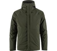 Giacca con cappuccio Fjällräven HC Hydratic Padded Trail verde bosco - M