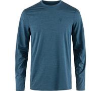 Fjallraven 12600214-534 Abisko Day Hike LS M Maglia Lunga Uomo Indigo Blue Taglia S