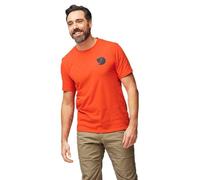 Fjallraven 12600216-214 Walk with Nature T-Shirt M T-Shirt Uomo Flame Orange Taglia M