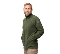 FJALLRAVEN 12600217-662 Övik Lite Fleece Jacket M Giacca Uomo Deep Forest Taglia S