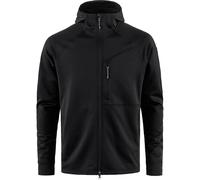 FJALLRAVEN 12600228-550 Abisko Grid Fleece Hoodie M Maglia Lunga Uomo Black Taglia M